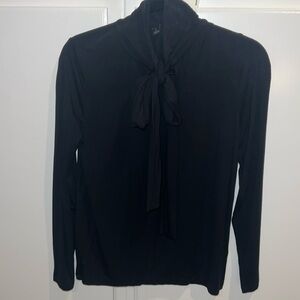 J. Crew Tie-neck blouse
